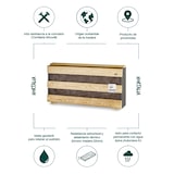 thumbnail of HORTALIA Jardín vertical L en madera tratada para exterior