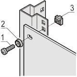 thumbnail of SCHROFF Montagematerial für 19"-Komponenten, M6, 32fach