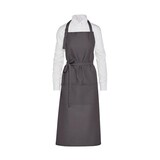 thumbnail of AMSTERDAM - Recycled Bib Apron with Pocket: One Size / Red