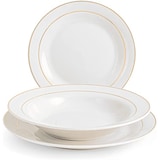 thumbnail of Home Servizio Tavola 18 Pezzi Montepellier in Porcellana Filo Oro