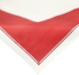 thumbnail of 100 Mitteldecken, stoffähnlich, Vlies `soft selection plus` 80 cm x 80 cm bordeaux `Frame`