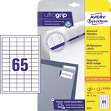 thumbnail of Avery Zweckform Etikett 6121 38x21,2mm ws 1.950 St./Pack.