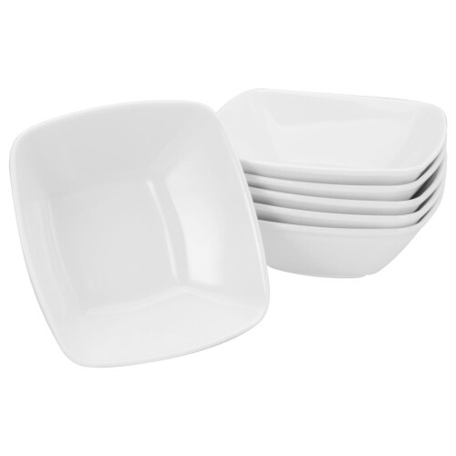 CreaTable Victoria Weiss Müslischale 6-tlg Porzellan