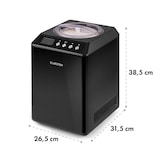thumbnail of Vanilly Sky Family Eiscremebereiter Frozen Yoghurt 250W 2,5l schwarzSchwarz