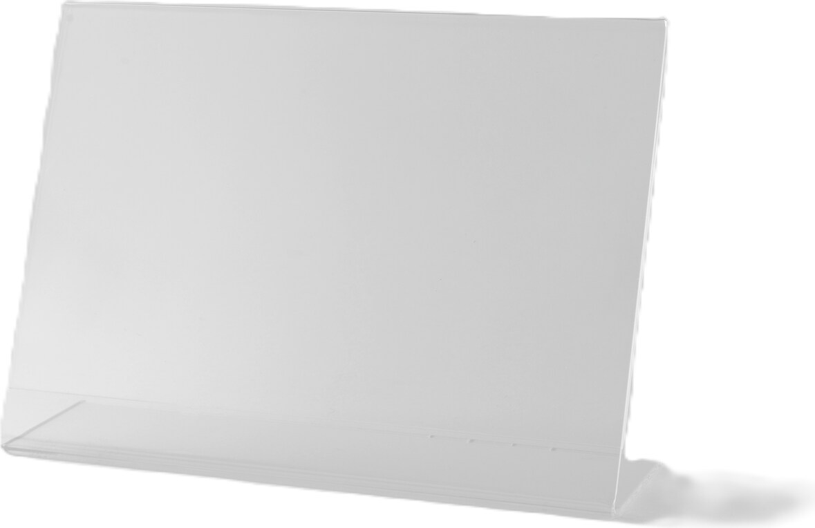 Aufsteller DIN A5 quer L-Form Aufsteller DIN A5 quer L-Form 50 Stk./Karton