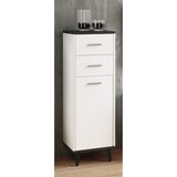 thumbnail of VCM Badmöbel Midischrank Landos Weiß / Anthrazit H. 97 x B. 32 x T. 28 cm