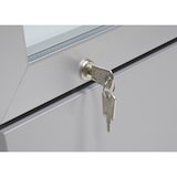 thumbnail of Gastro-Cool Schmaler Getränkekühlschrank / Slim Cooler in silber / 150l - GCDC130