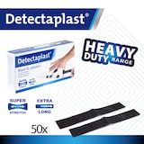 thumbnail of Detectaplast Pflaster Heavy Duty Schwarz Textil 12 x 2 cm