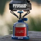 thumbnail of EVOCAMP 6x Propan Butan Gaskartusche 190g Stechgaskartusche für Gaskocher Gasbrenner mit Sicherheitsventil Typ 200 EN 417
