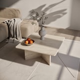 thumbnail of Teppich Schlafzimmer Skandinavisch Elegant Waschbar Wohnzimmer Esszimmer Pflegeleicht Creme 80x150 cm OEKO-TEX – LAVAREDO von Kadima Design