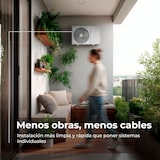 thumbnail of Aire acondicionado Split 18.000 BTU 4500 Frigorias, EVVO CLIMA refrigeración y calefacción, WIFI, Motor inverter,