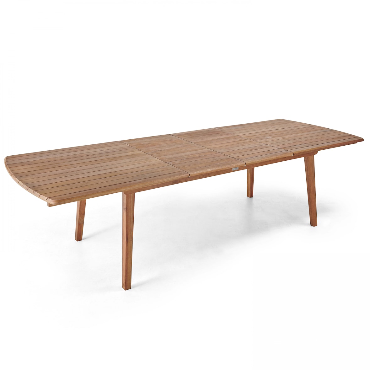 Mesa de jardín extensible en madera de eucalipto
