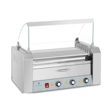 thumbnail of Royal Catering Asador de salchichas - 7 rodillos - cajón calentador - acero inoxidable