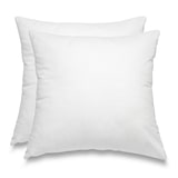 thumbnail of 2 Stück / 2er Set Federkissen 100% Federn 50x50 - 600g OEKO-TEX Kissen / Füllkissen mit Bezug aus 100% Baumwolle weiß / Innenkissen / Kissenfüllung /