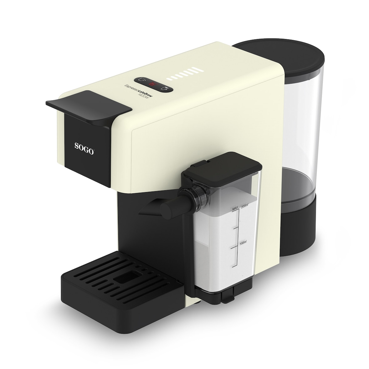 Macchina Caffè Multicapsula SOGO Espresso Lattebrew con Montalatte 20 Bar 1400W