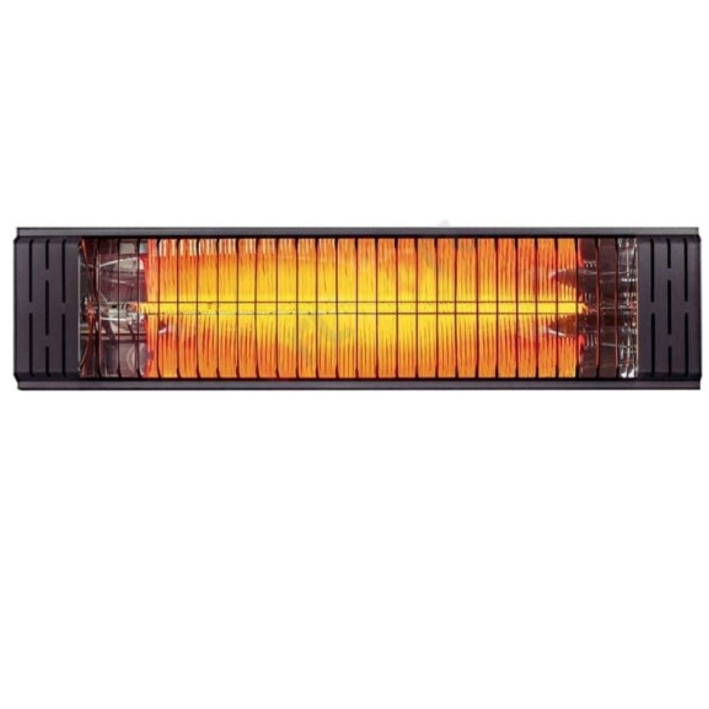 Aquecedor infravermelho para interior e exterior, para montagem na parede ou no chão, 2000 W, radiador, aquece 20/30 m2