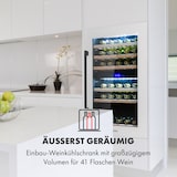 thumbnail of Klarstein Vinsider 41D Built-In Duo Quartz Edition  Weinkühlschrank Einbaugerät Weiß