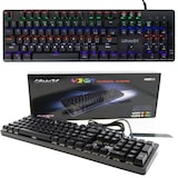 thumbnail of Tastiera Meccanica Da Gaming Rgb Colorata Gioco Usb Cablata Pc 5 Profili