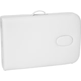 thumbnail of 3 Zonen Massageliege-Set mit 5cm Polsterung, Rollen und Aluminiumgestellweiß