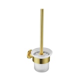 thumbnail of WC-Bürste mit Halterung Gold gebürstet