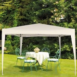 thumbnail of Gazebo dobrável 300x300x240 cm creme Aktive