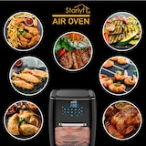 thumbnail of Starlyf Air Oven XXL, Heißluftfritteuse 1700 Watt, 12 Liter, Fritteuse mit 10 Programmen, Rotisserie Funktion, Drehspieß
