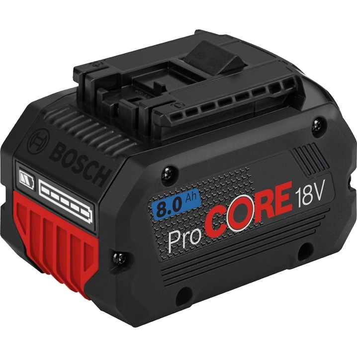 Bosch 1600a016gk procore batterie professionnelle 18 v 8,0 ah