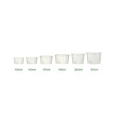 thumbnail of MONOUSO - Coppetta di Carta Ecologica per Gelato 175ml (50 Pezzi)