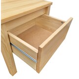 thumbnail of Nachttisch Kiefer massiv Nachtkästchen Bettkommode Nachtschrank mit Schublade 90.20-K14