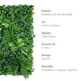 thumbnail of Jardin vertical artificial Jardin misterioso | Naturing Monde - 100x100cm