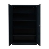 thumbnail of PROREGAL Stahlschrank BEE mit 7 lackierten Fachböden | HxBxT 195x120x42cm | Anthrazit-Anthrazit | Werkstattschrank Werkzeugschrank Aktenschrank