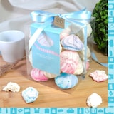 thumbnail of 20 Transparente Acetatboxen 100x100x120 mm | Bonbonnière aus Kunststoff: Hochzeitsmandeln, Macarons, Kuchen | Souvenirs und Geschenke