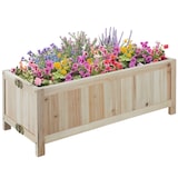 thumbnail of tectake Carré potager BLOMSTER 70 x 30 x 25 cm Marron