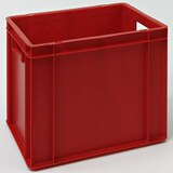thumbnail of PROREGAL Euronorm-Lagerbehälter | Bear | HxBxT 32x30x40cm | Rot | Eurobehälter Eurobox Euronorm-Kiste Stapelbehälter Transportbehlter Transportbox