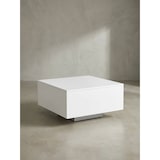 thumbnail of Holz Couchtisch, Stilvoller Wohnzimmer C-Tisch im puristischen Design. 60x60x35 cm | Kadima Design