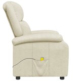 thumbnail of vidaXL Massagesessel Cremeweiß Kunstleder