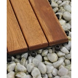 thumbnail of SAM® Holzfliesen Set 44 Stück = 4 m ² Akazie Modell 01