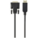 thumbnail of Renkforce DisplayPort / DVI Adapterkabel DisplayPort Stecker, DVI-D 24+1pol. Stecker 1.80 m Schwarz