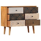 thumbnail of Helloshop26 - Buffet Sideboard Kommode Kleiderschrank Aufbewahrungsmöbel Organizer für Küche Wohnzimmer Lounge mit aufgedrucktem 02_0030087