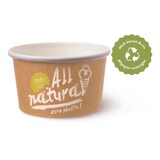 thumbnail of 220x BIO Eisbecher Pappe FSCR 360 ml ALL NATURAL ohne Kunststoffbeschichtung