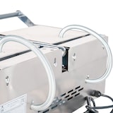 thumbnail of Romux® Piastra Panini Elettrica da 54 cm Doppia da Banco in Acciaio Inox con Doppia Superficie Rigata in Ghisa | Grill a Contatto 300° - 2600 W