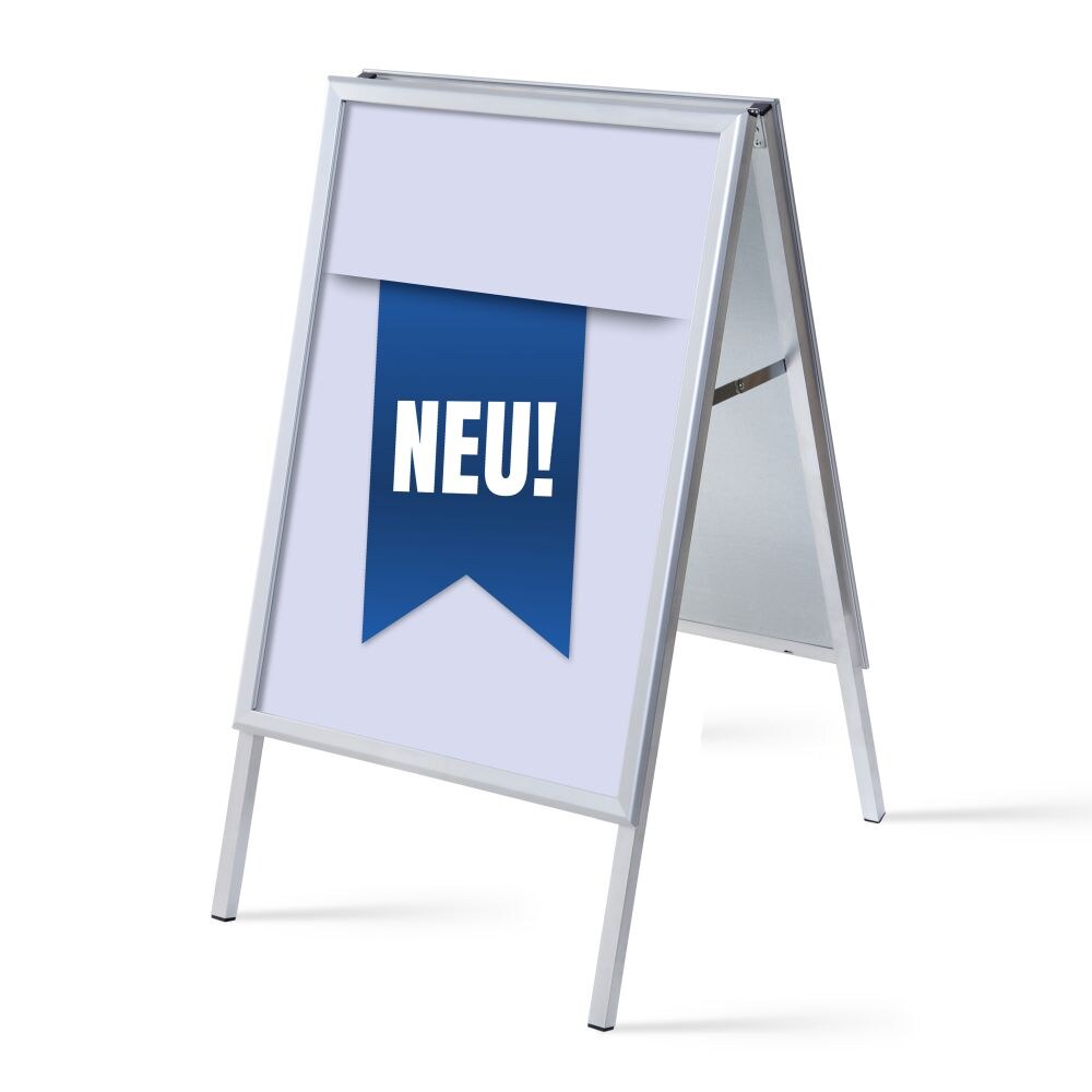 SHOWDOWN Displays Showdown Kundenstopper - DIN A1 - Komplett-Set - Neu Deutsch - Blau/Schwarz