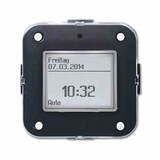 thumbnail of TIMER Jalousie-Schaltuhr, Unterputz, schwarz, glänzend, integrierte Zeitschaltuhr, mit Helligkeitssensoranschluss, mit Astro-Programm