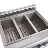 thumbnail of GastroHero Elektrischer Nudelkocher – 6 Siebe, 24,75 L Kapazität, Edelstahlgehäuse, leistungsstark & energieeffizient für Profiküchen