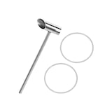 thumbnail of Royal Catering - Suikerspinmachine met wagen - 52 cm - 1200 W - turkoois