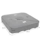 thumbnail of Schirmständer XXL HWC-F54, Ampelschirmständer Marktschirmständer, rollbar befüllbar 180kg universell passend