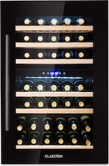 thumbnail of Klarstein Vinsider 41 Built-in Duo Onyx Einbau-Weinkühlschrank 41 Fl 2 Zonen Schwarz