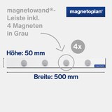 thumbnail of magnetoplan 16270M Magnet-Leiste mit 4 Magneten