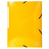 thumbnail of Exacompta  Cod. 55828E - Cartella 3 lembi con elastici Maxi Capacity Iderama cartoncino lustré 425 g/mq - 24x32cm giallo - Confezione da  25 pz.