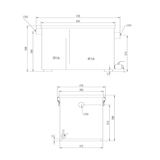 thumbnail of Fettabscheider 60 Liter; Schlammfang 23 Liter, Fettabscheideraum 34 Liter